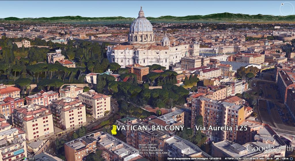 ローマVatican Balconyアパートメント エクステリア 写真